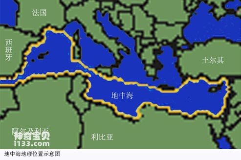 最古老的海(地中海的特点)