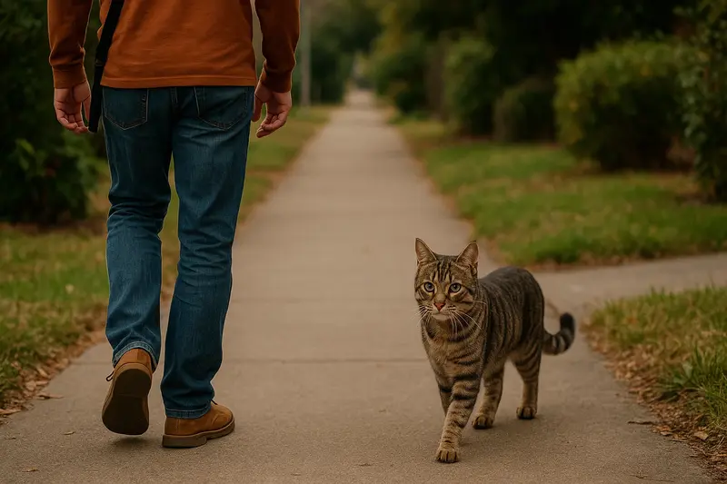 不认识的猫为什么一直跟着你？——宠物专家深度解析