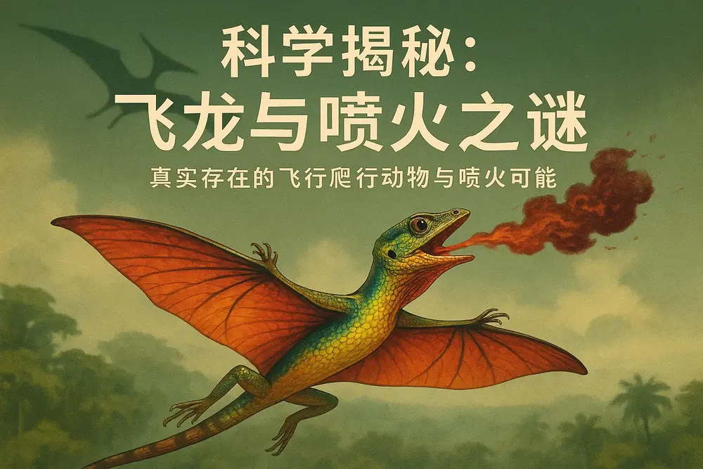 飞龙真的存在吗？科学揭秘“会飞会喷火”的神秘巨兽！